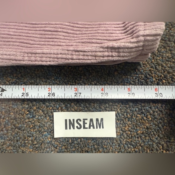 Empyre Woman’s Tori Pants Size 7 Pink Corduroy Relaxed Fit Skate Baggy Comfy Y2K - Picture 12 of 13